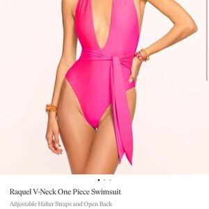 Ramy Brook Elegant Black Halter Swimsuit